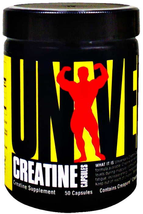 Universal Creatine Capsules, 50 ct