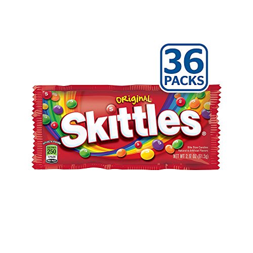 Skittles Original Candy, 36-Pack, 36 x 2.17 oz