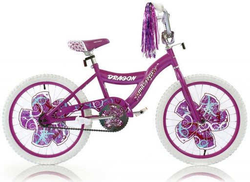 Micargi Kids Bike, Dragon Purple, 20 inch