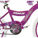 Micargi Kids Bike, Dragon Purple, 20 inch