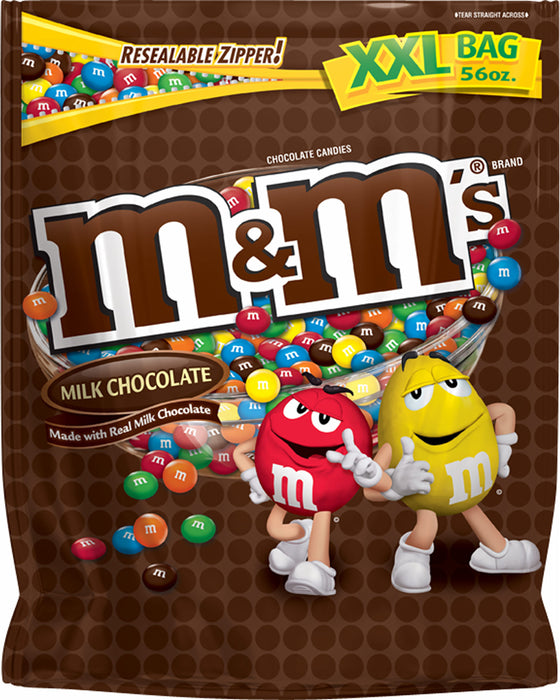 M&M's Milk Chocolate Candies, 56 oz