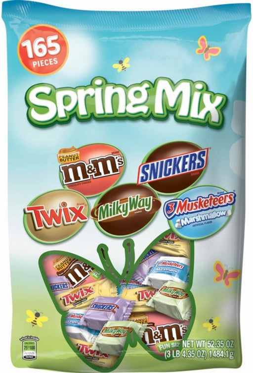 Mars Spring Mix Chocolate Assortment, 165 pcs