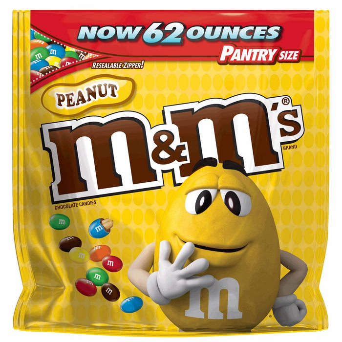 Mars M&M's with Peanut, 62 oz