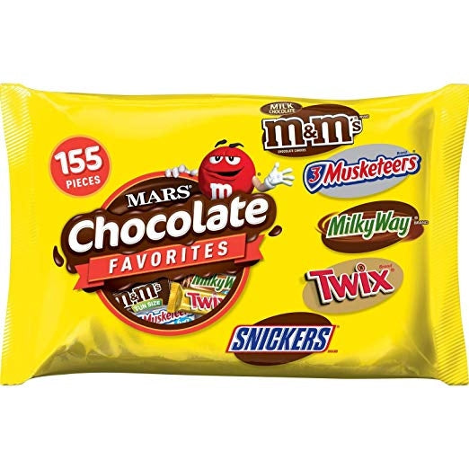 Mars Chocolate Favorites, Variety Pack, 5.75 lbs