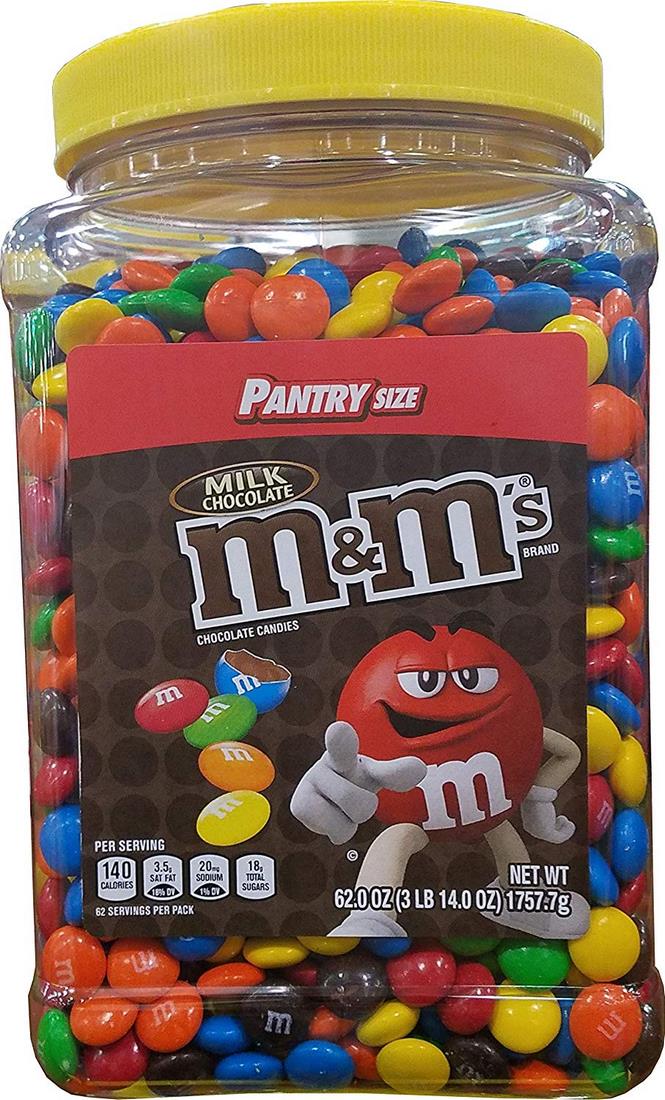 M&M's Milk Chocolate Candies, 62 oz — Goisco.com