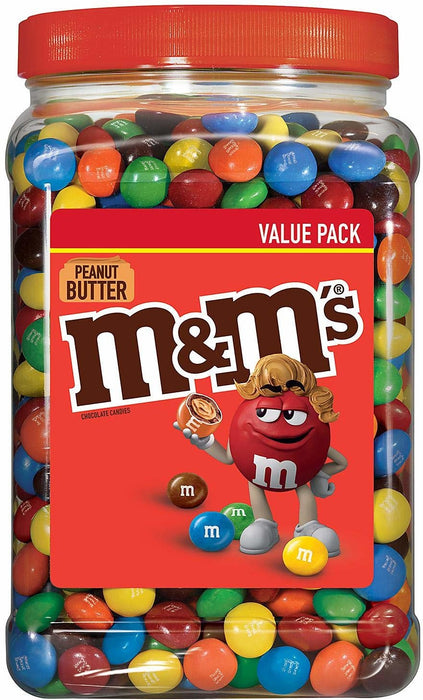 M&M's Peanut Butter Chocolate Candies, 1,56 kg