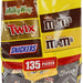 Mars Chocolate Favorites Halloween Candy Bars Variety Mix, 135 pcs