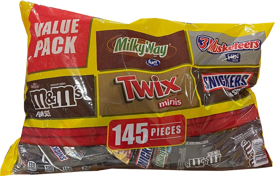 Mars Chocolates Fun Size, Variety Pack , 145 ct —