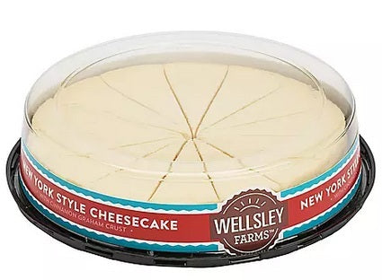 Wellsley Farms 10" New York-Style Cheesecake, 1,53 kg