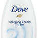 Dove indulging Cream Caring Bath Wash, with 1/4 Moisturizing Cream, 500 ml
