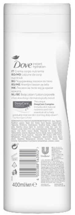 Dove Instant Hydration Nourishing Lotion for Normal Skin, 400 ml