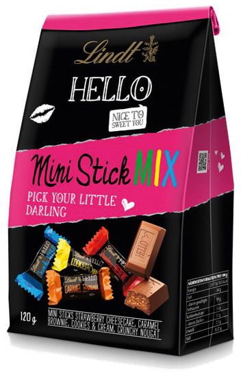 Lindt Hello Mini Chocolate Stick Mix, 120 gr