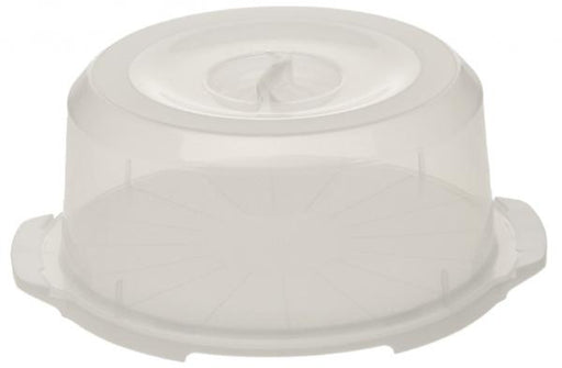 Round Plastic Cake Storage and Transporting Box, 37 cm