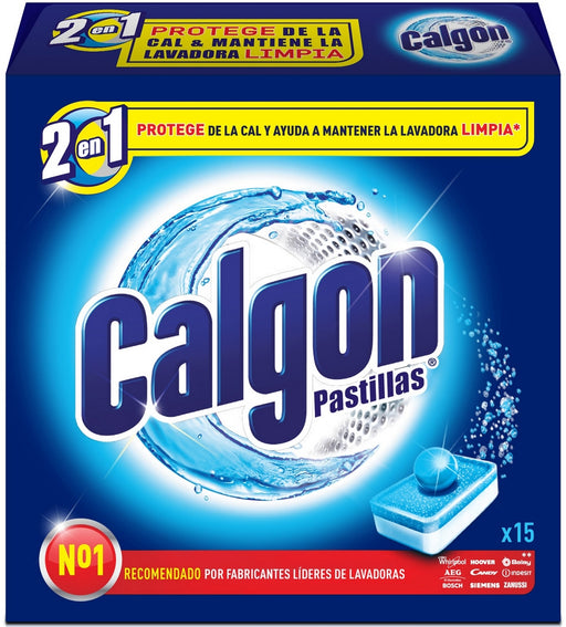 Calgon 2-in-1 Tabs, #1 Recommended, 15 ct