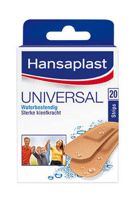 Hansaplast Water Resistant Bandages, 20 ct