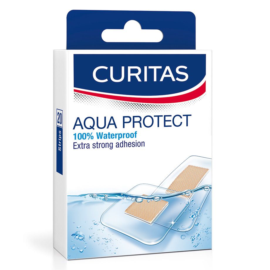 Hansaplast Aqua Protect Adhesive Bandages Plaster, 20 ct