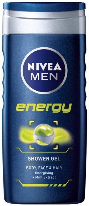 Nivea For Men Energy Shower Gel, 250 ml