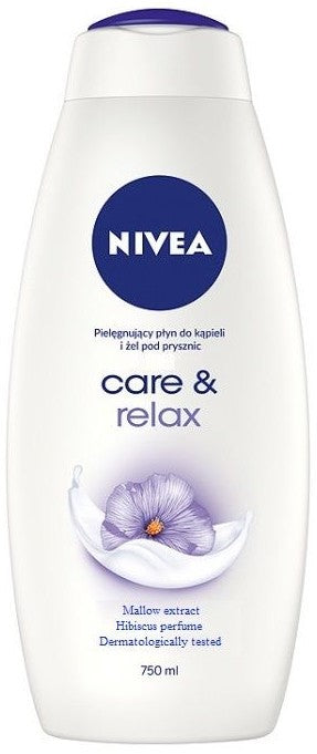 Nivea Care & Relax Cream Shower Gel, 750 ml