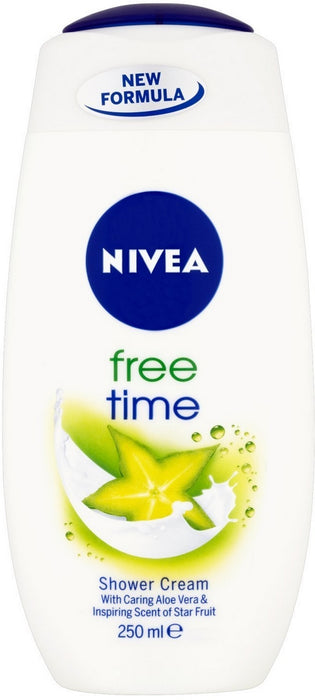 Nivea Free Time Shower Cream, 250 ml