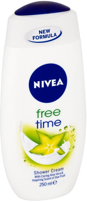 Nivea Free Time Shower Cream, 250 ml