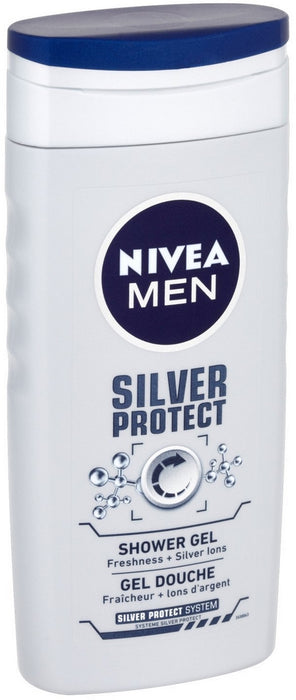 Nivea For Men Silver Protect Shower Gel, 250 ml