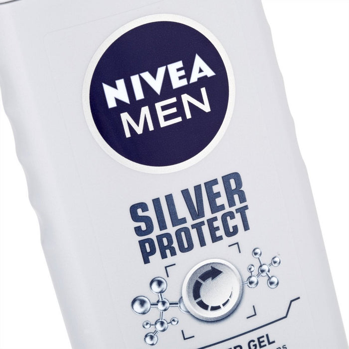 Nivea For Men Silver Protect Shower Gel, 250 ml