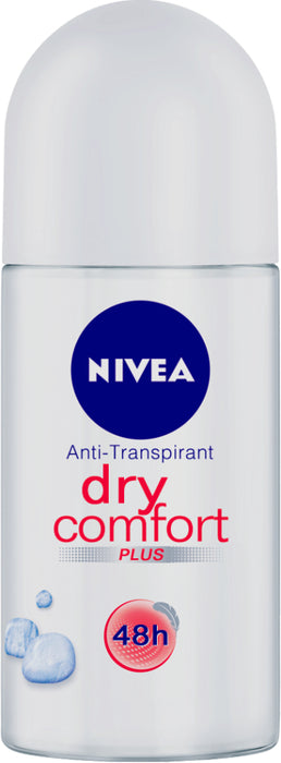Nivea Dry Comfort Plus Anti-Transpirant Deodorant, 50 ml