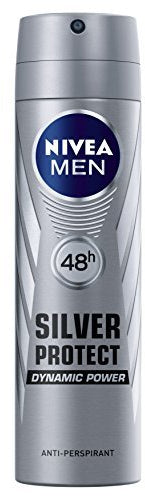 Nivea Men Silver Protect Dynamic Power Anti-Perspirant, 200 ml