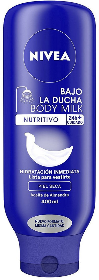 Nivea Instant Hydration Shower Body Milk for Dry Skin, 400 ml