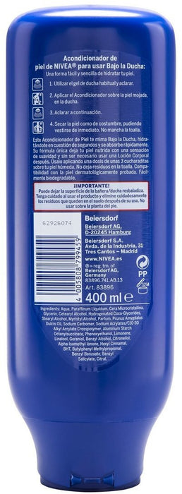 Nivea Instant Hydration Shower Body Milk for Dry Skin, 400 ml