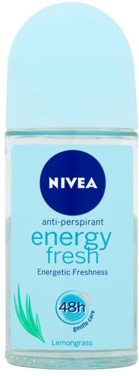 Nivea Energy Fresh Anti-Perspirant Deodorant, Lemongrass, 50 ml