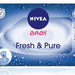 Nivea Baby Fresh & Pure Wipes Value Pack, 4 x 63 ct