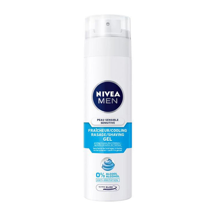 Nivea Sensitive Shaving Gel , 200 ml