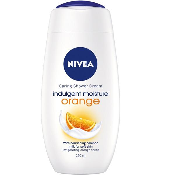 Nivea Indulgent Moisture Orange Shower Cream, 250 ml