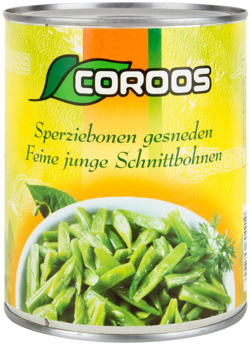 Coroos Sperziebonen Gesneden, 850 ml