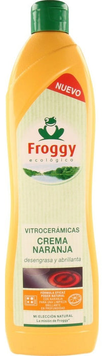 Froggy Ecologic VitroCeramics Cleaner, Orange Cream, 650 ml