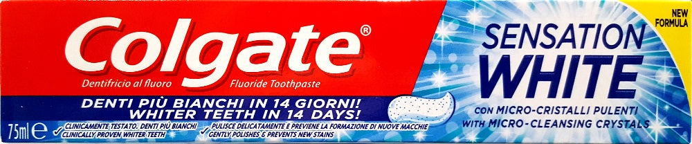 Colgate Sensation White Toothpaste, 75 ml