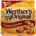 Werther's Original Cream Candies 3-Pack, 3 x 50 gr