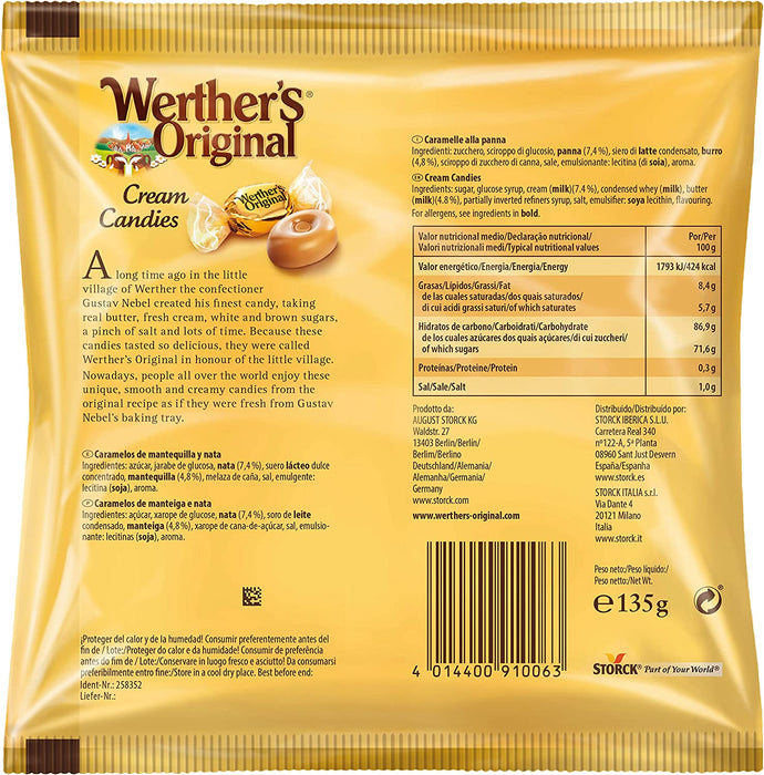 Wether's Original Butter Candies In Bag , 135 gr