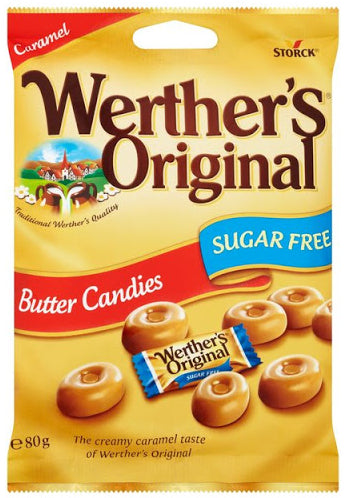 Werther's Original Sugar Free Butter Candies , 65 gr