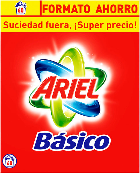 Ariel Basico Powder Laundry Detergent, 3900 gr