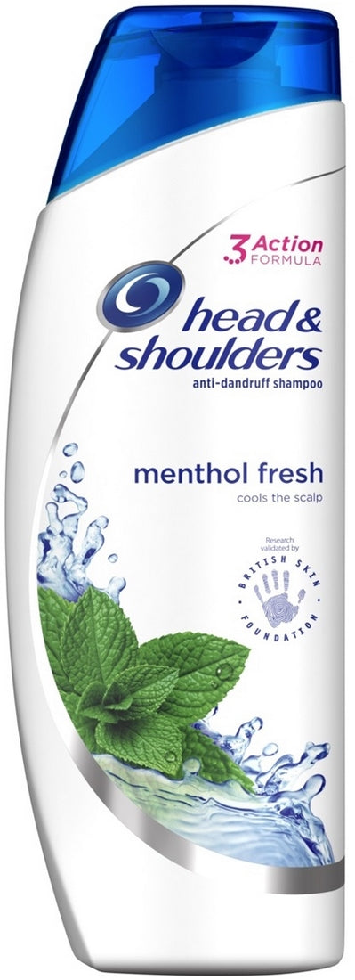 Head & Shoulders Anti-Dandruff Shampoo, Menthol Fresh, 700 ml