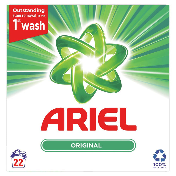 Ariel Original Powder Laundry Detergent, 1.43 kg