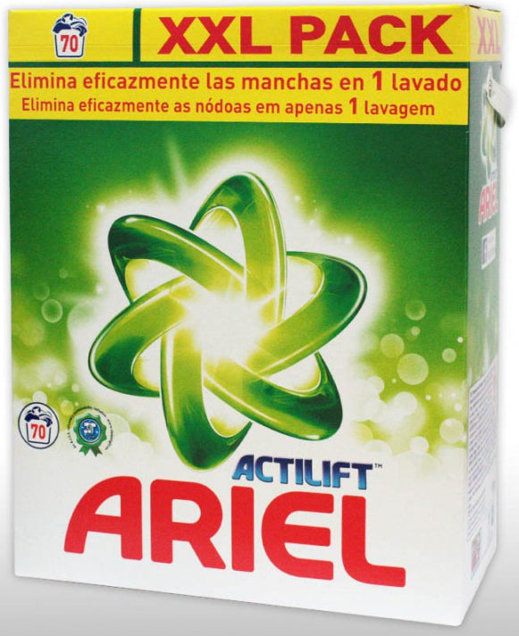 Ariel Actilift Powder Laundry Detergent XXL, 4550 gr