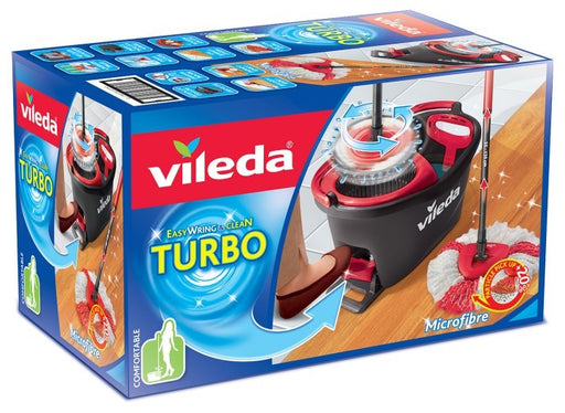 Vileda Easy Wring 'N Clean Mopping Turbo System, 1 ct