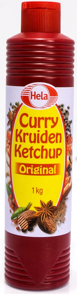 Hela Curry Kruiden Ketchup, Original, 860 ml