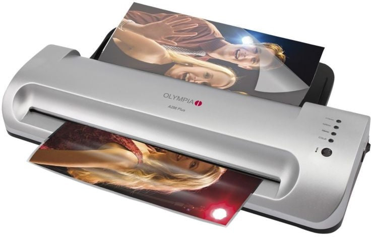 Olympia Laminator, A296 Plus, 220 V, Silver, 1 ct