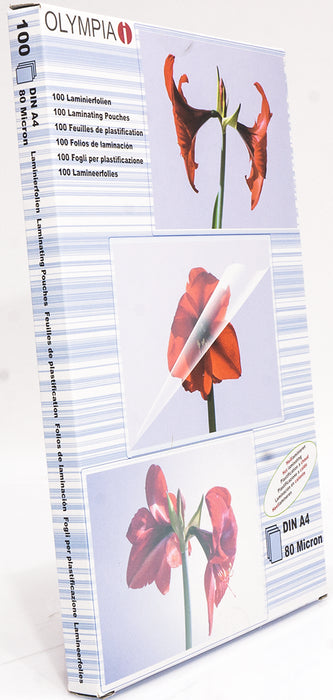 Olympia Laminating Pouches, A4 Format, 100 ct