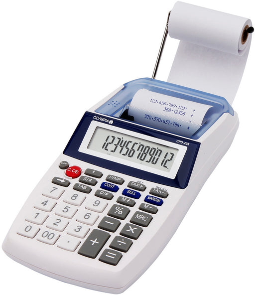 Olympia Calculator, 220V, Model# CPD425