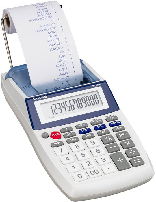 Olympia Calculator, 220V, Model# CPD425